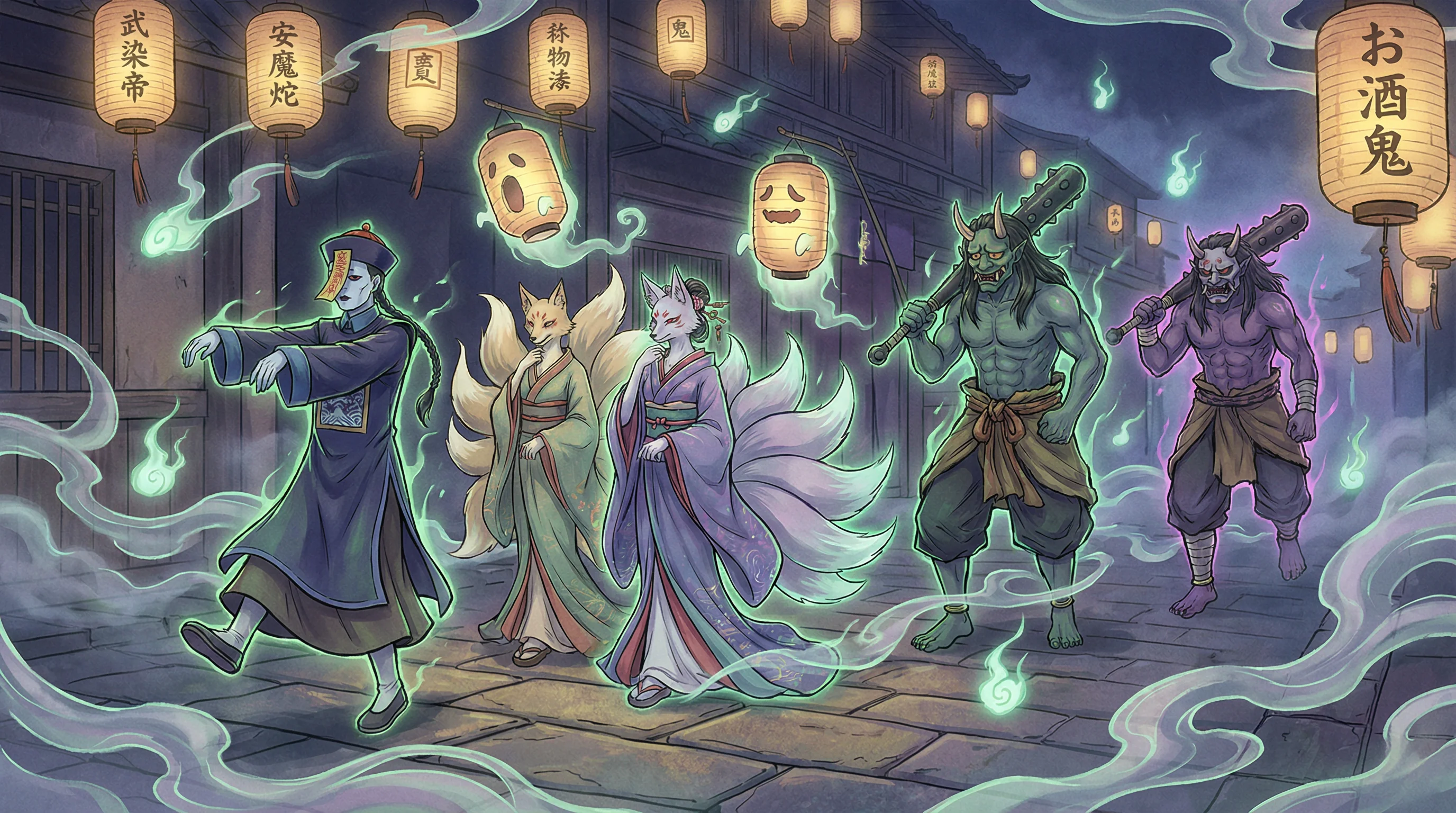 百鬼夜行 - 快穿之插足计划 中日鬼怪动漫